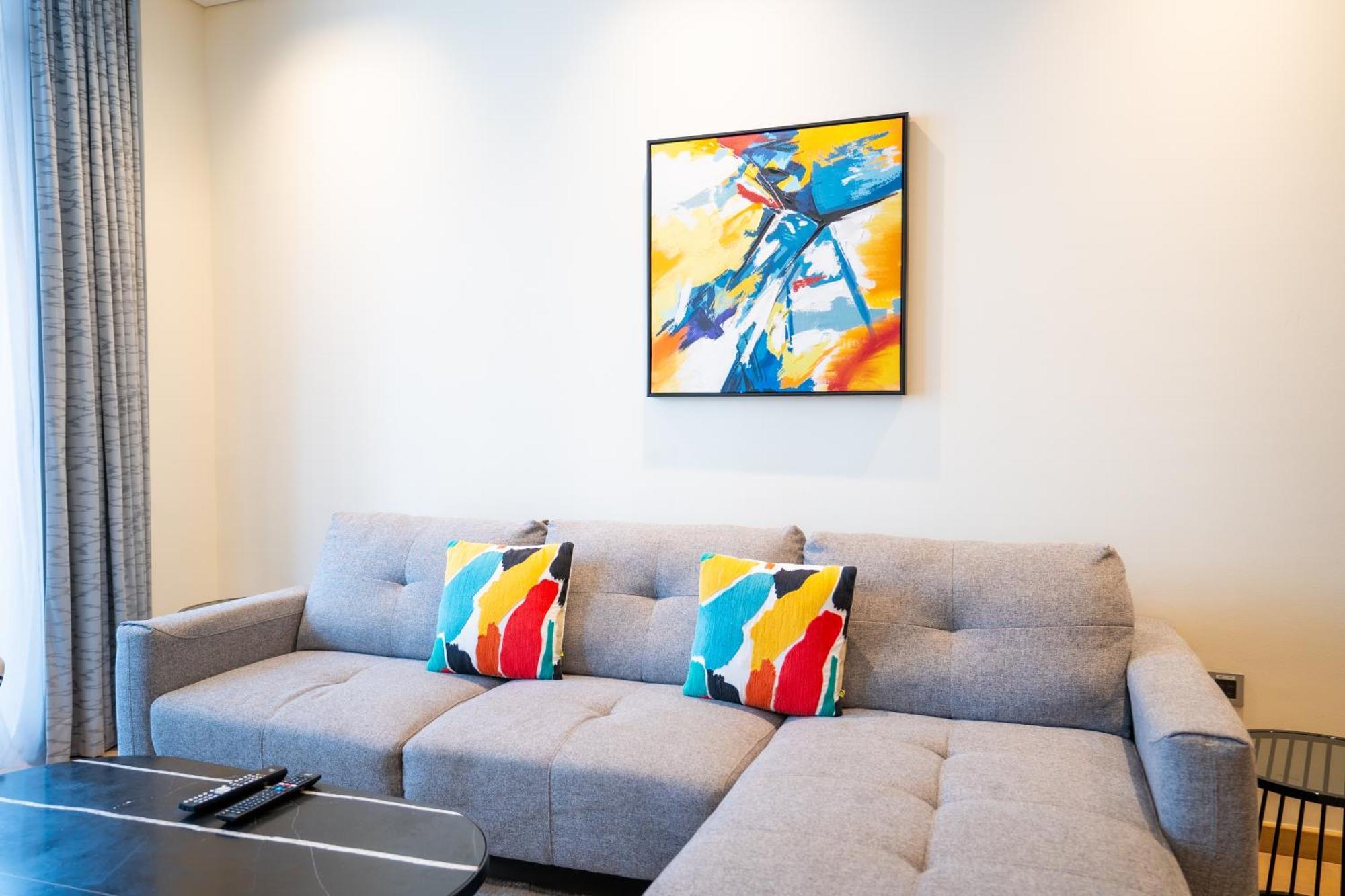 Rh- Modern Comfort, Bright 1Br Near Dubai Mall, City Views Екстериор снимка