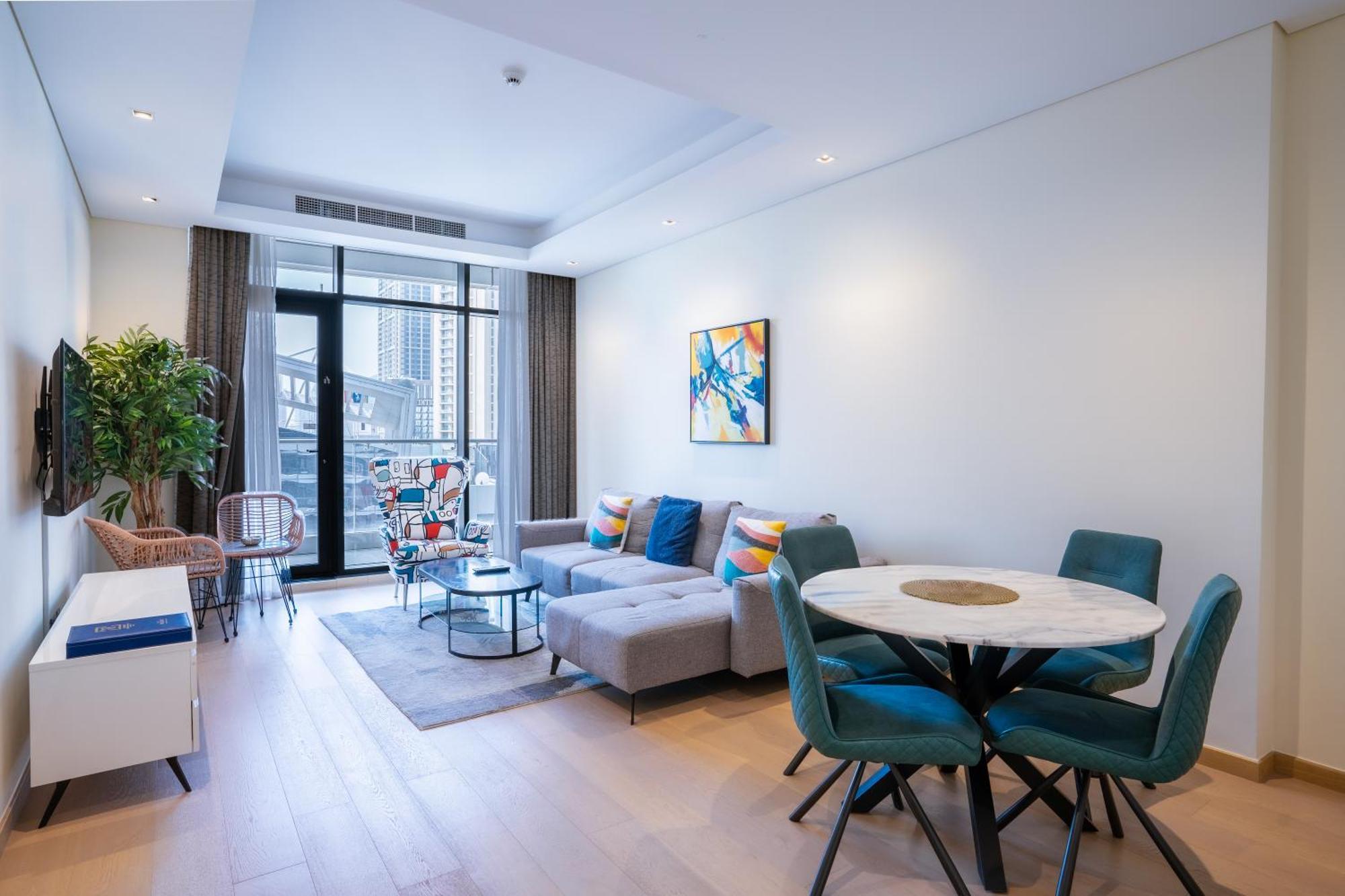 Rh- Modern Comfort, Bright 1Br Near Dubai Mall, City Views Екстериор снимка